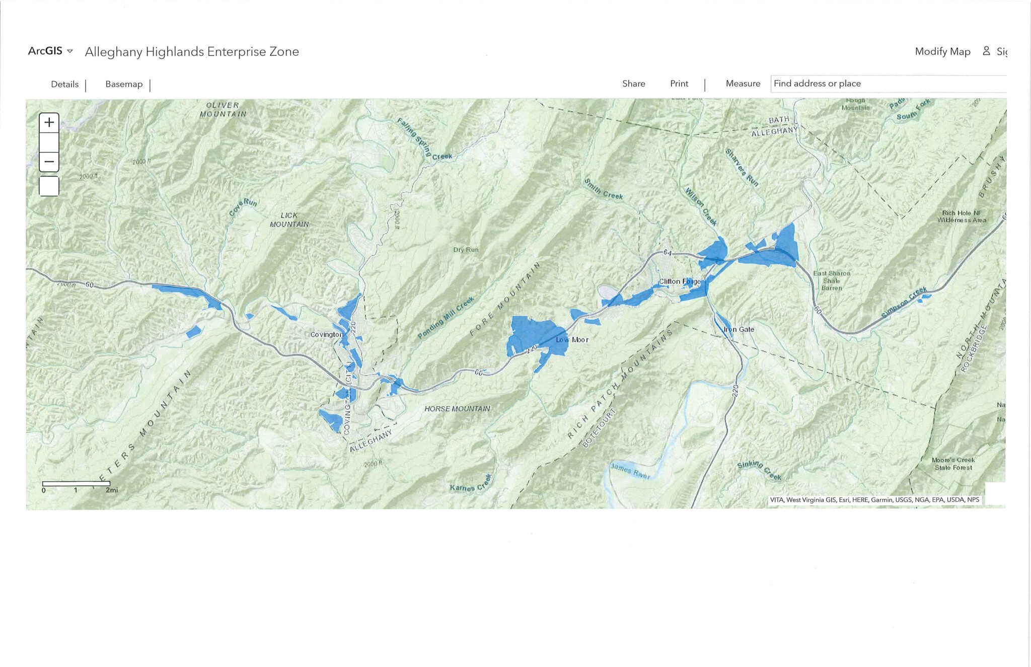 Virginia's Enterprise Zone Alleghany Highlands Economic Development